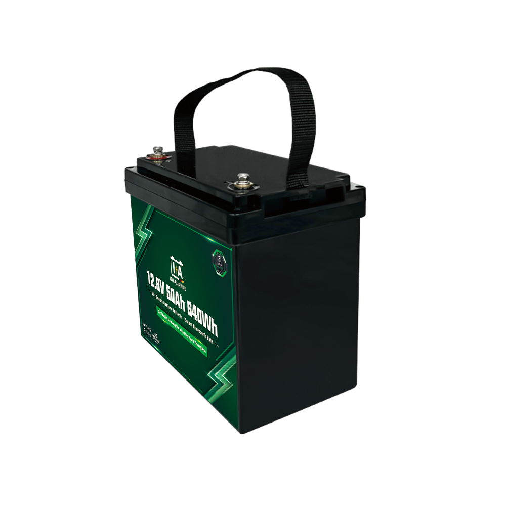 Batterie Lithium LiFePO4 12.8V 50Ah IB-12-50 IDEALAKKU Bluetooth – Remplacement AGM GEL