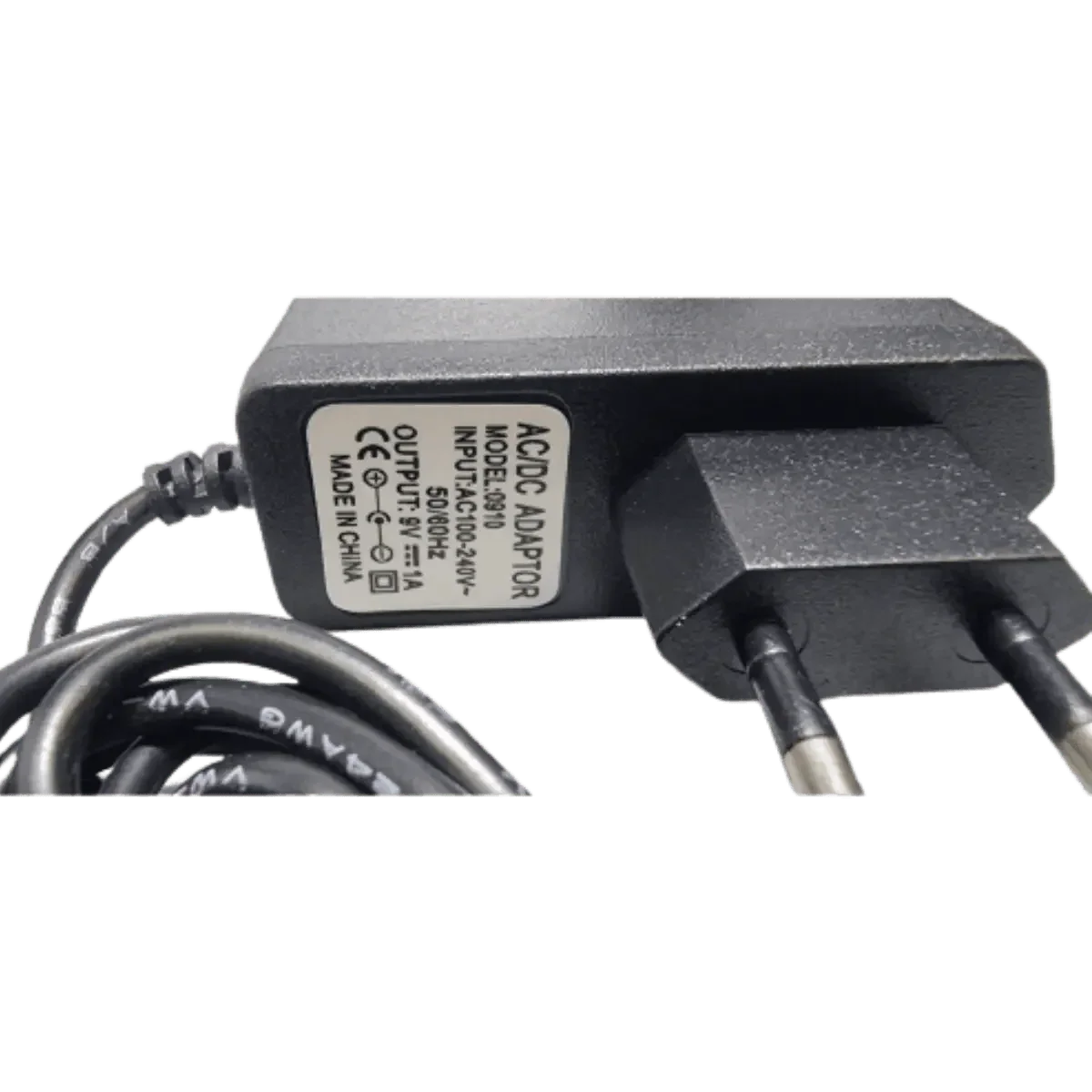 Alimentation 220v AC/DC 9v 1A > fiche de sortie Polarité Inversée!