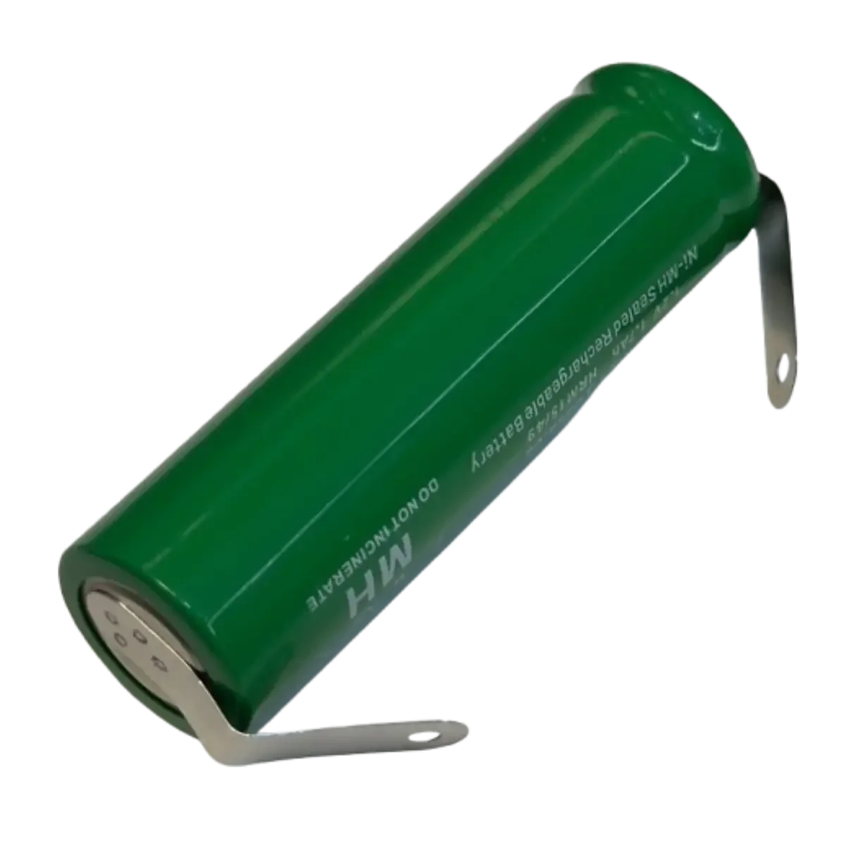Batterie Yuasa AA Ni-Mh 1.2V 1700mAh avec languettes à souder