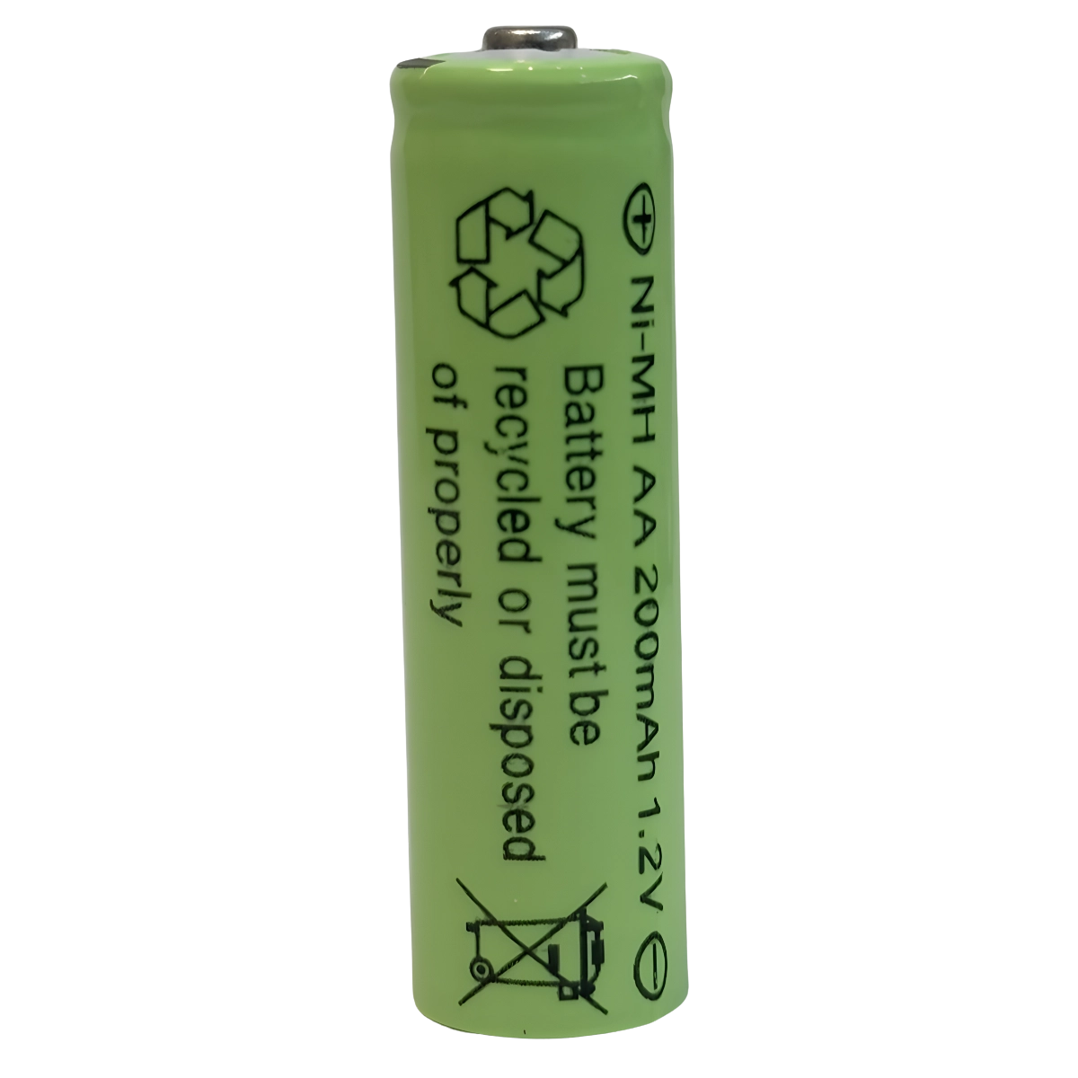 Batterie AA Rechargeable Ni-Mh 1.2V 200mAh