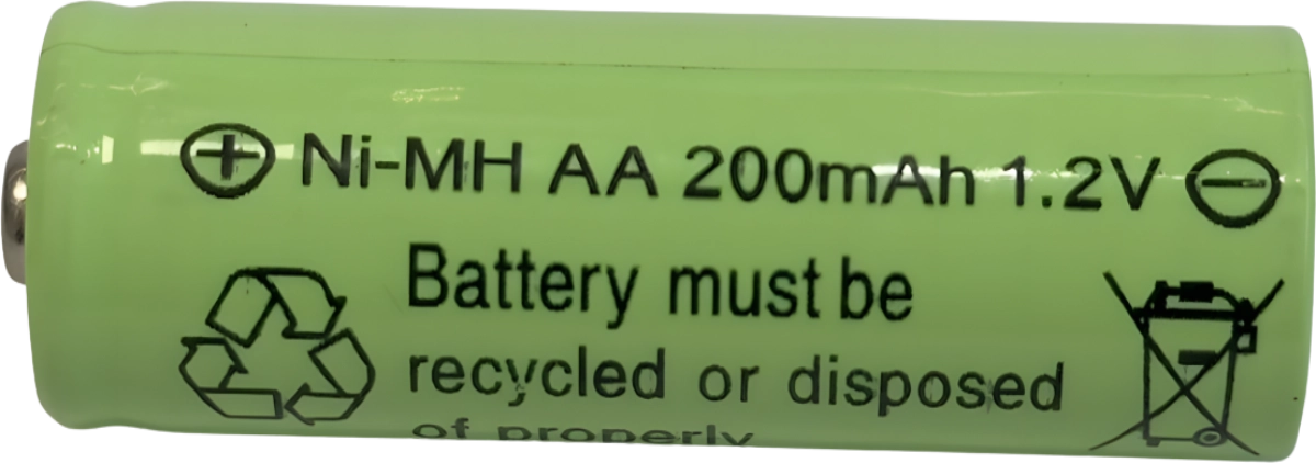 Batterie AA Rechargeable Ni-Mh 1.2V 200mAh
