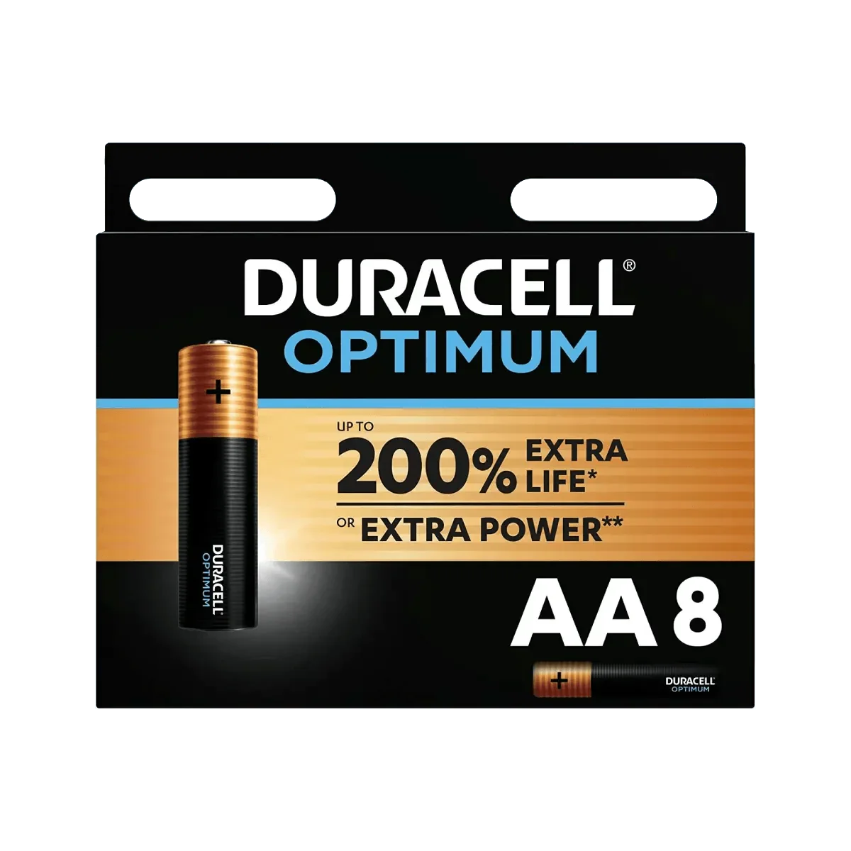Pile AA Duracell Optimum x8