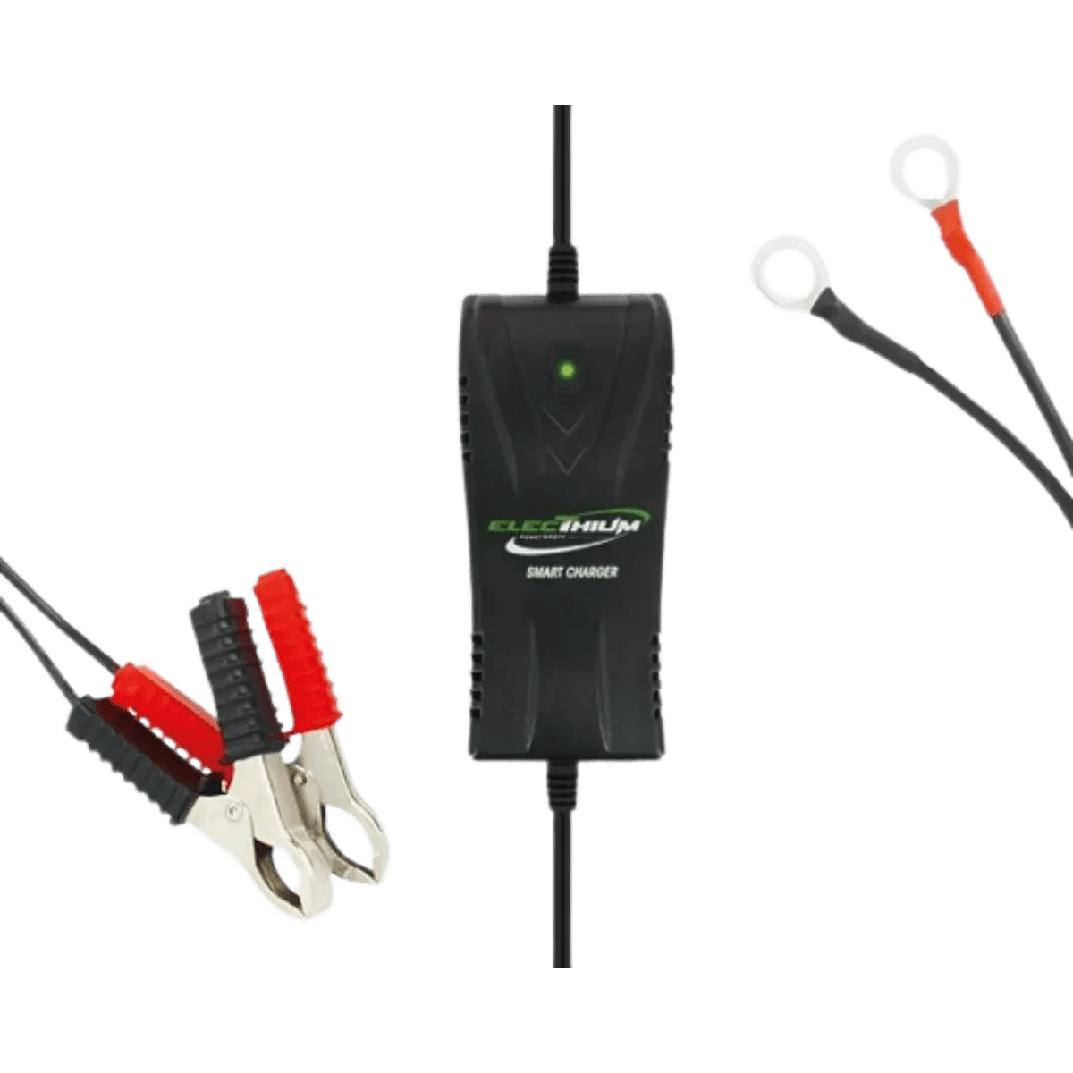 Electhium - Chargeur Batterie Moto et Scooter - Pour batterie Lithium-ion & Acide