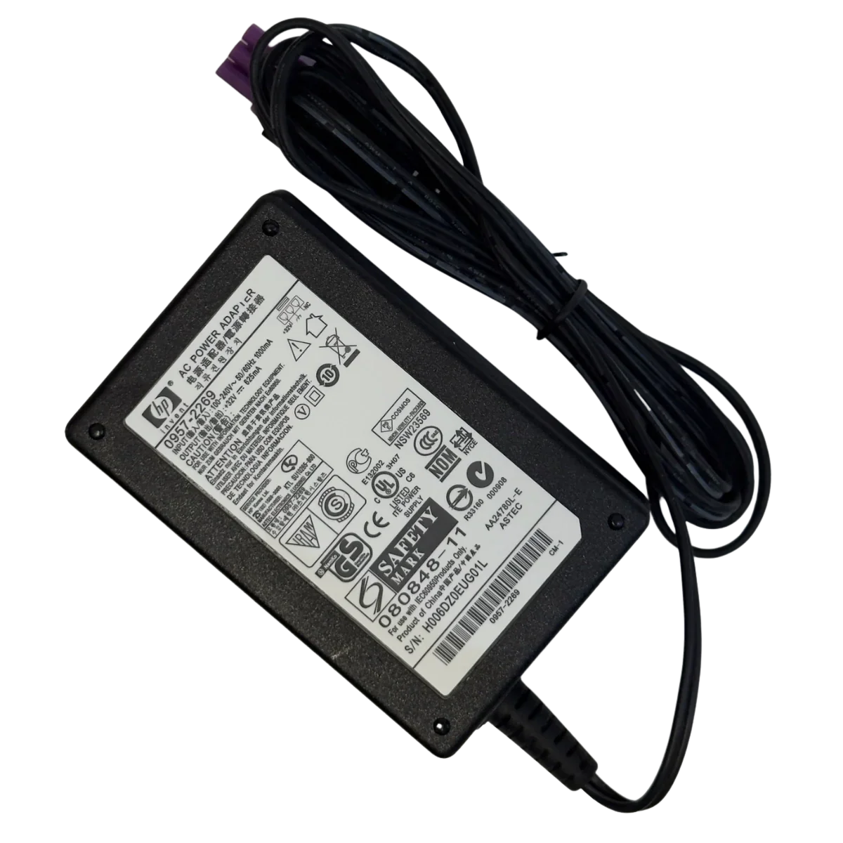 Alimentation secteur imprimante HP 0957-2269 32V 625mA – Remplacement compatible Accessoires Energie