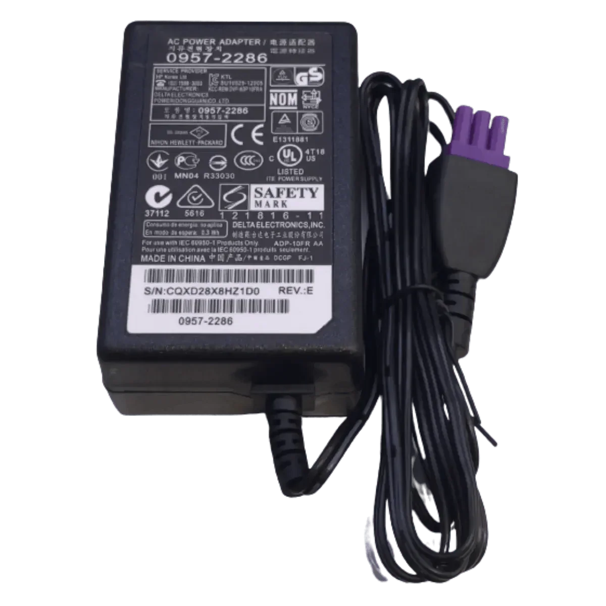 Adaptateur d'alimentation 30V 333mA pour HP DeskJet 0957-2286