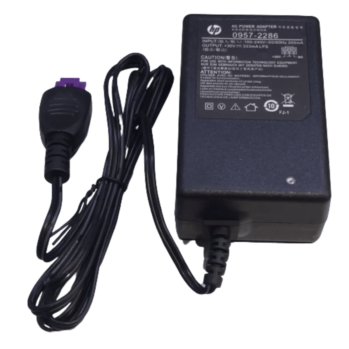 Adaptateur d'alimentation 30V 333mA pour HP DeskJet 0957-2286