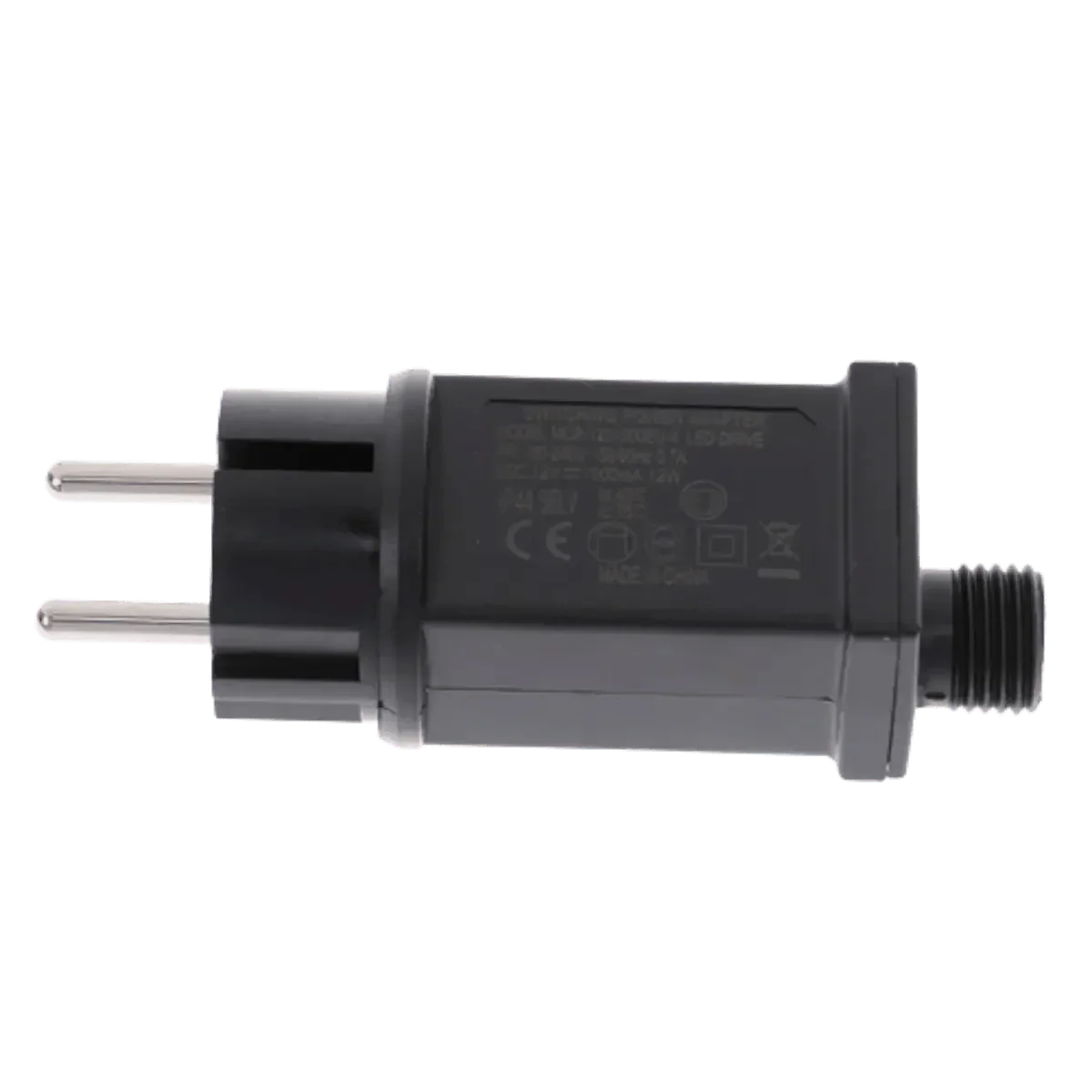 Adaptateur d'alimentation pour guirlande LED 12V 12W