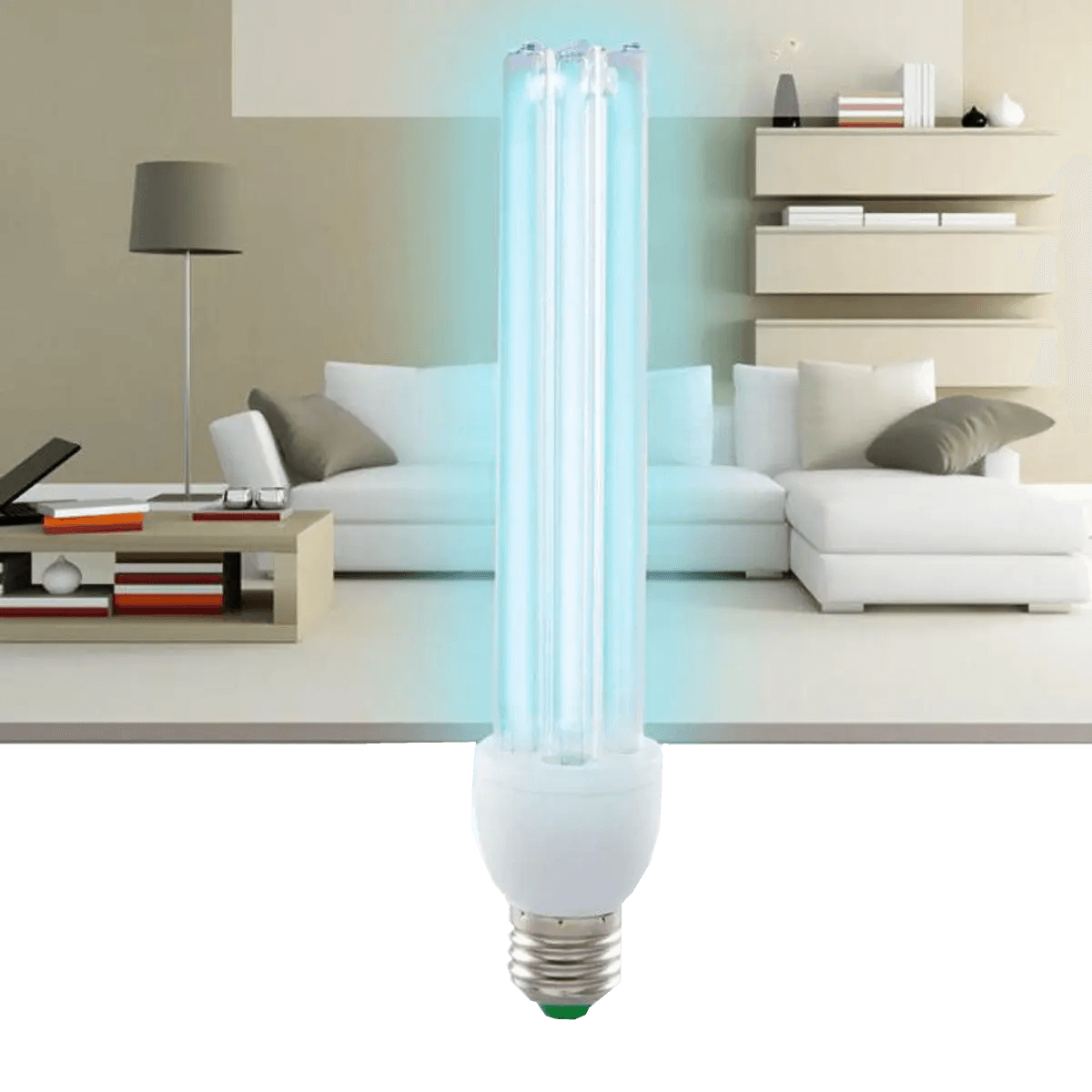 Lampes 220V ac à Quartz UVC ozone 25W