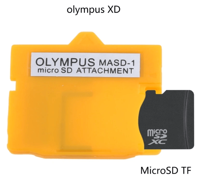 Adaptateur de carte mémoire TF vers XD Olympus