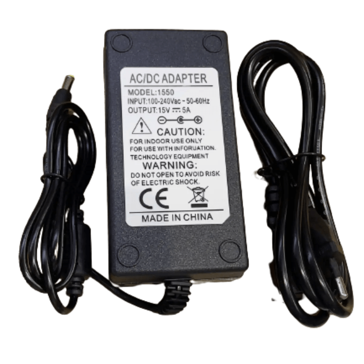 Alimentation 220v AC/DC 15v 5A Accessoires Energie