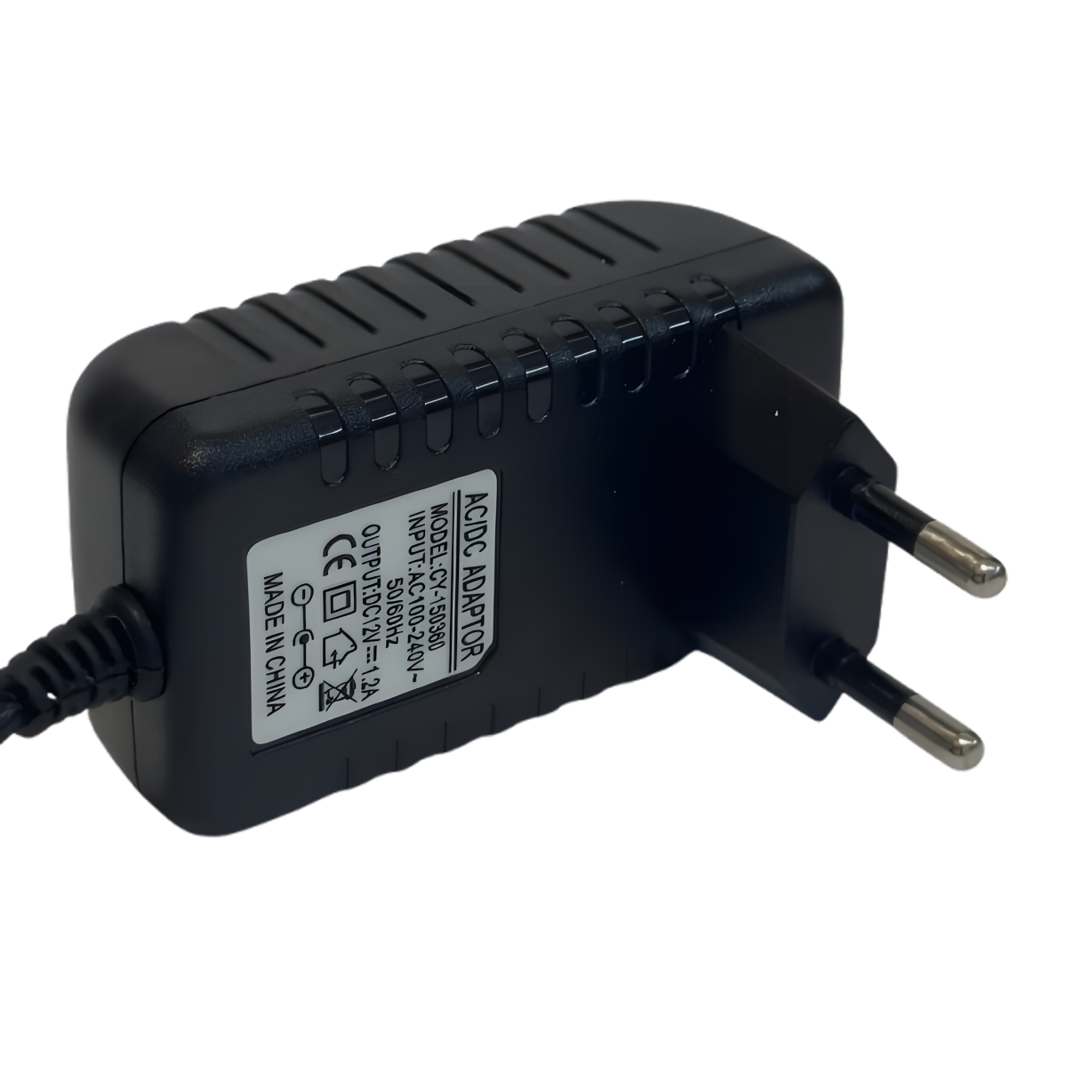 Adaptateur secteur AC/DC 12V 1.2A – Alimentation 1200mA – Fiche 5.5 x 2.5 mm