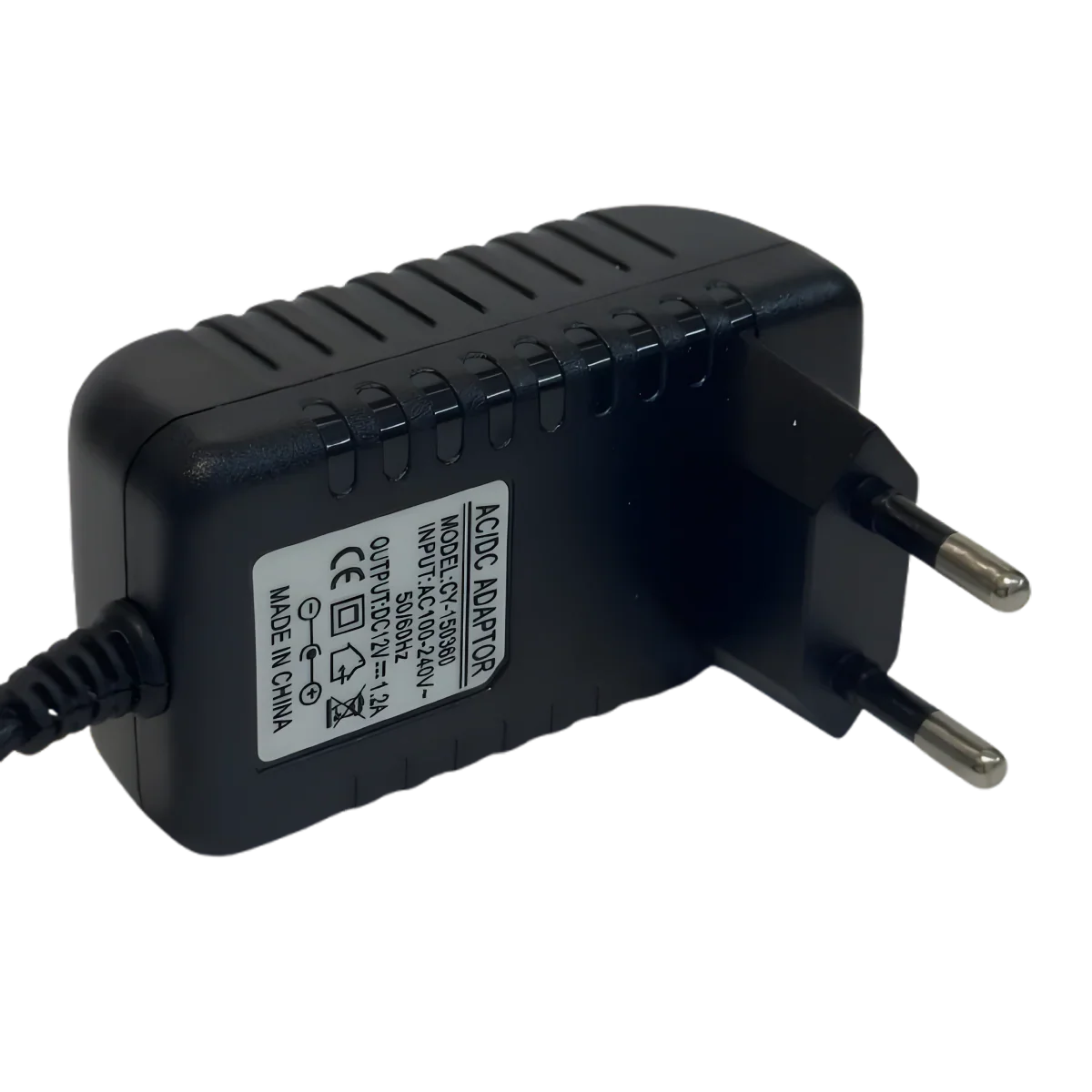 Adaptateur secteur AC/DC 12V 1.2A – Alimentation 1200mA – Fiche 5.5 x 2.5 mm