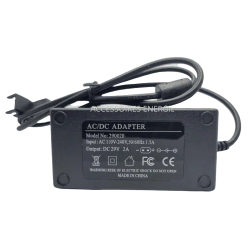 Alimentation 29v 2A pour Fauteuils