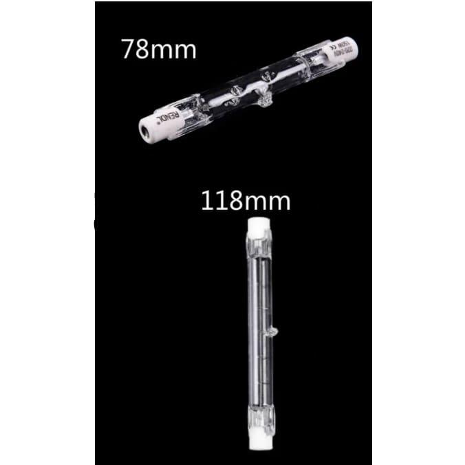 Ampoule Halogène 220v R7s 118mm 230w-300w Accessoires Energie