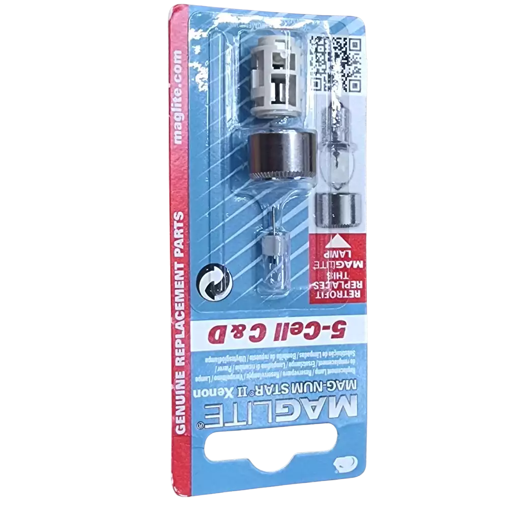 Ampoule Maglite LMXA501 Xenon avec culot bi-pin à deux broches