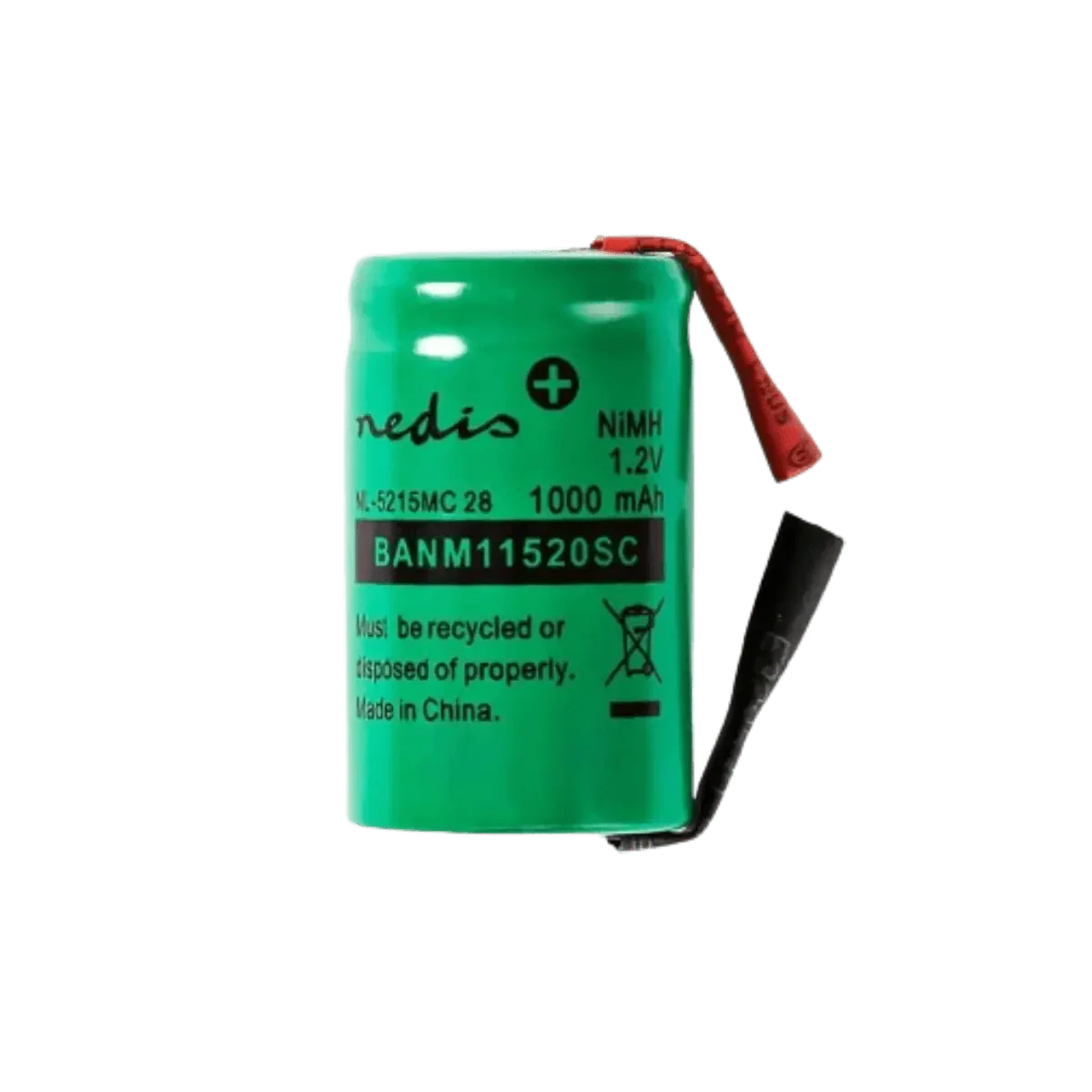 Batterie 1/2A 1.2v 1000mAh NiMh