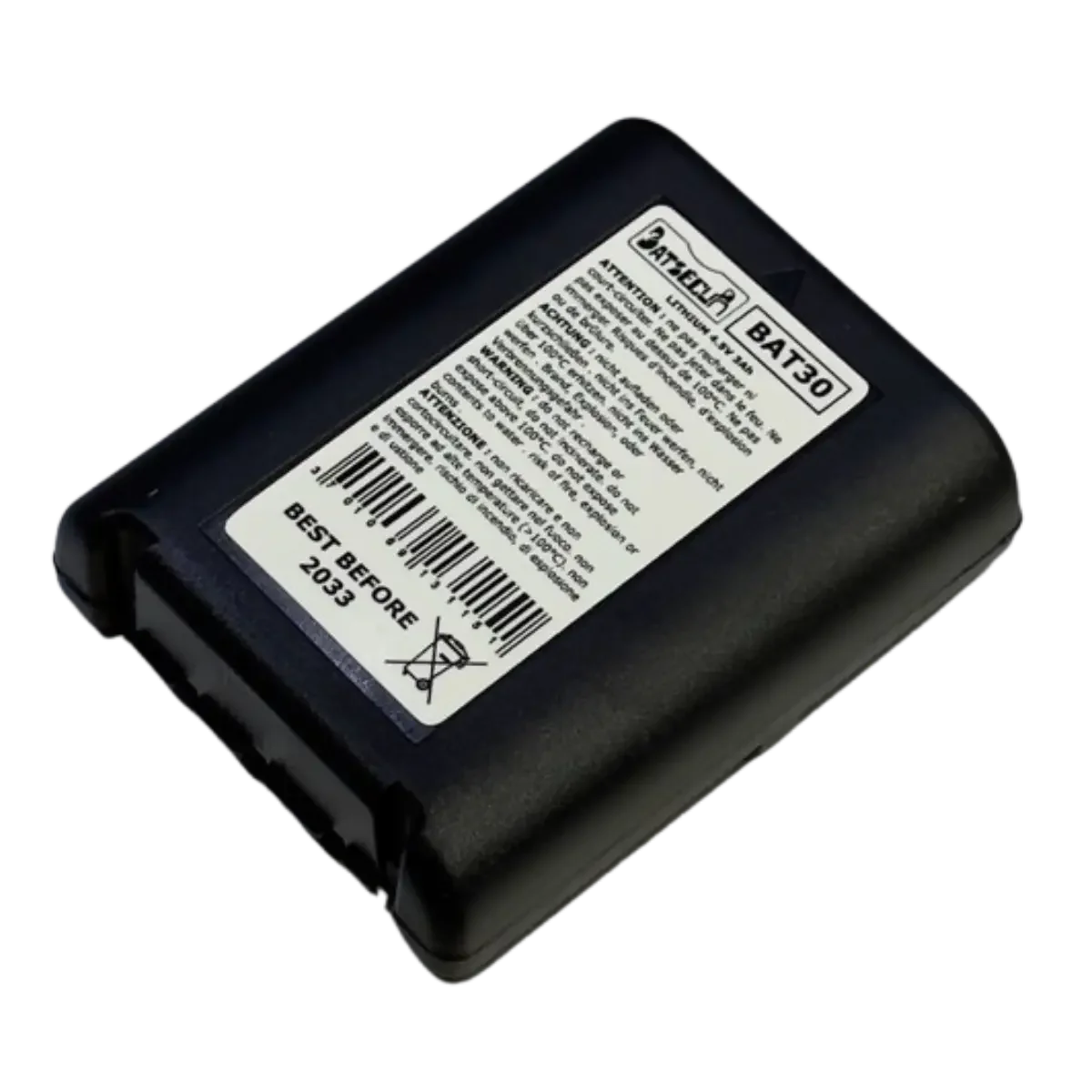 Pile Lithium 4.5V 3Ah BATLI30 – Compatible Alarme Daitem