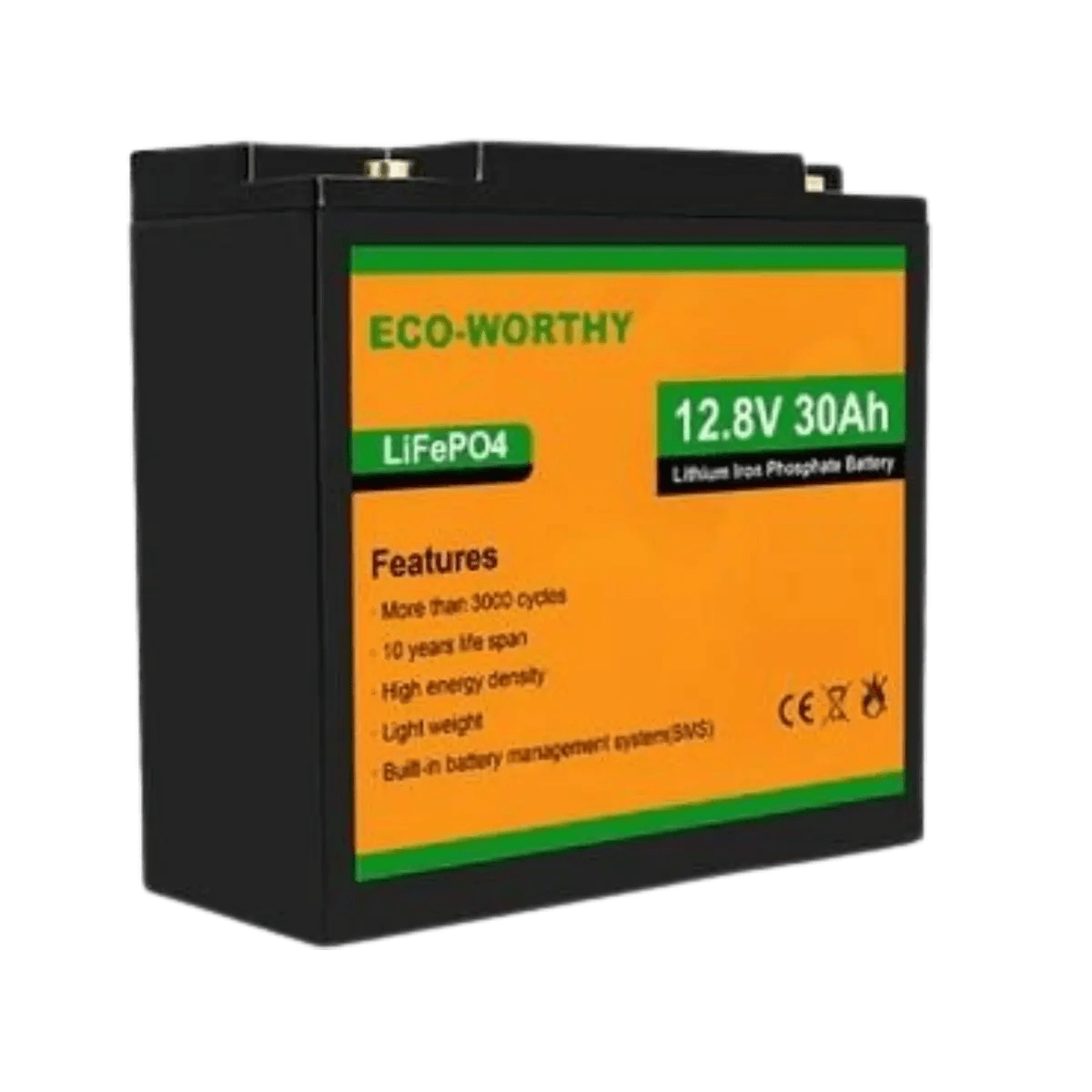 Batterie lithium LiFePO4 12V 30Ah