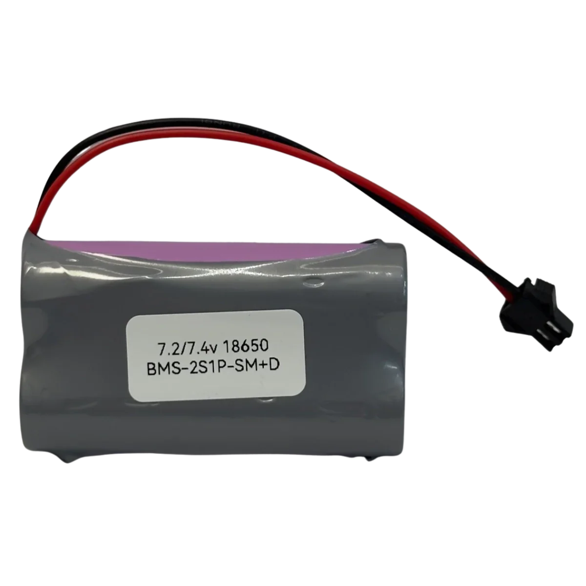 Batterie Li-ion 7.4V 3.5Ah 2S1P avec BMS – Pack 18650 pour éclairage et fontaine solaire Accessoires Energie