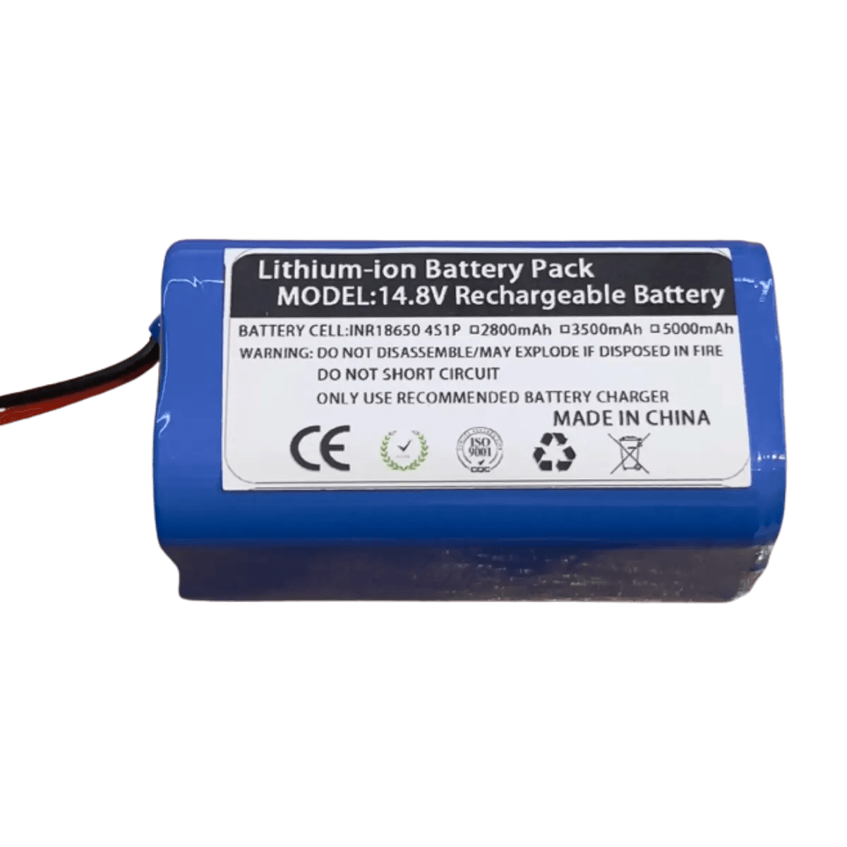 Batterie au lithium 14.8V 5000mAh pour aspirateur robot