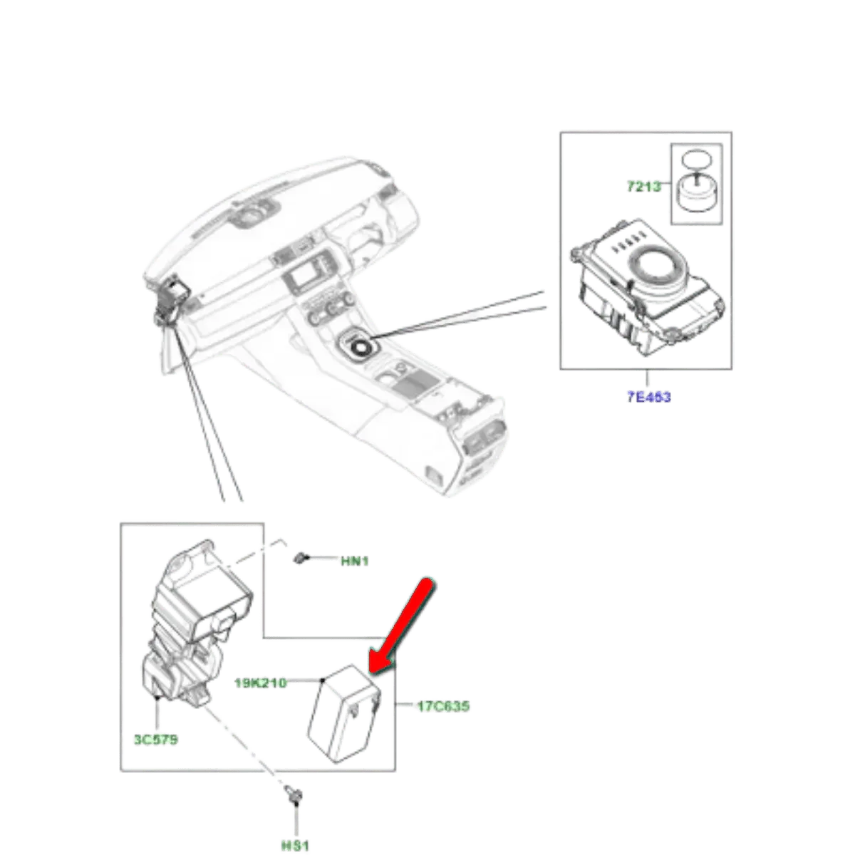 Batterie auxiliaire pour Range Rover Evoque