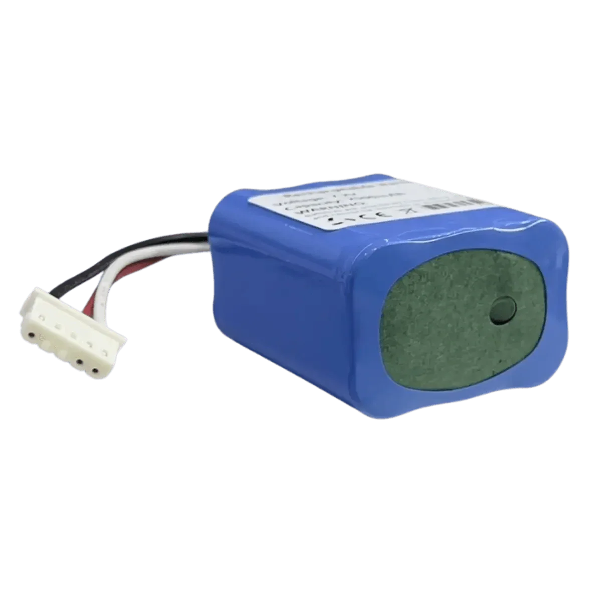 Gros plan sur le connecteur 3 fils de la batterie Braava