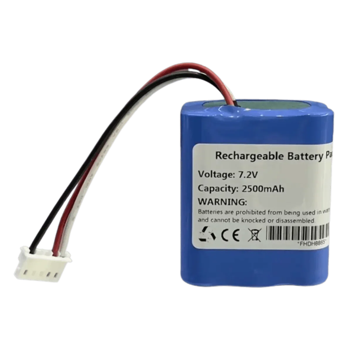 Batterie NiMH 7.2V 2500mAh pour iRobot Braava 380 390T