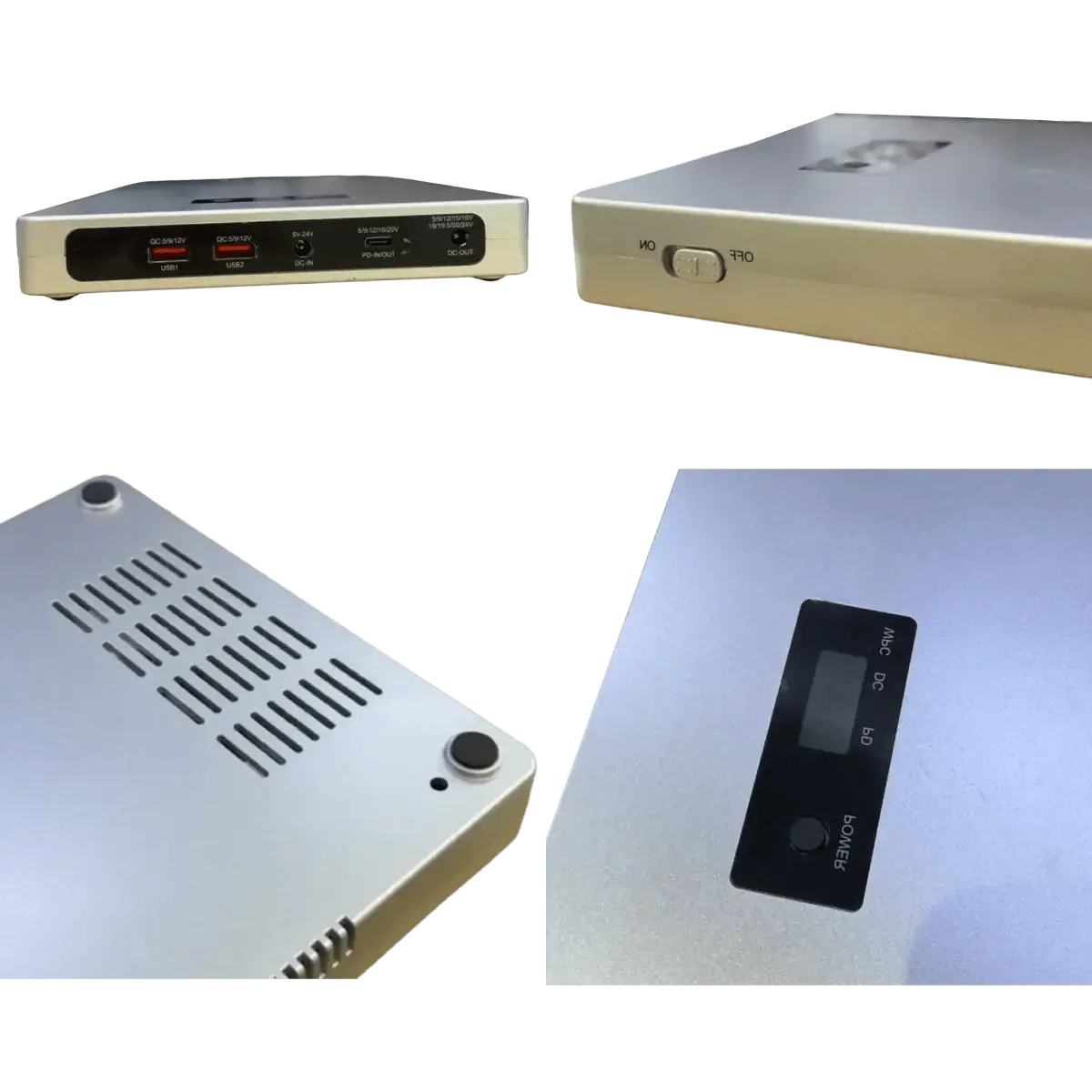 Batterie externe universelle pour PC - 5-24V - 15000mAh