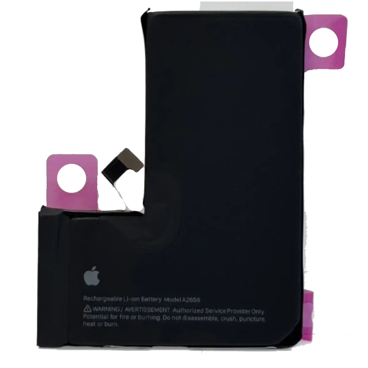 Batterie d'origine pour téléphone Apple iPhone 13 Pro recto avec bande collante