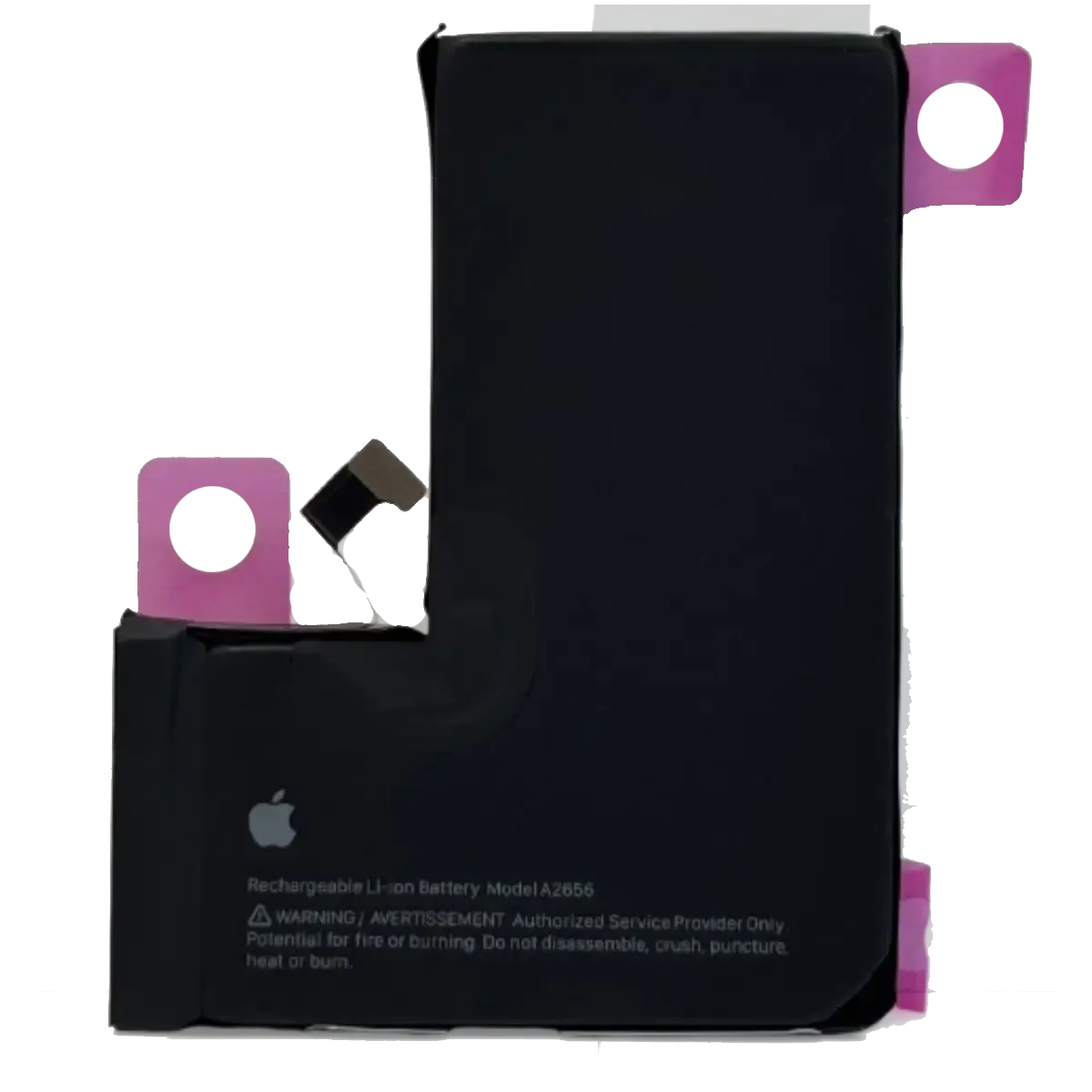 Batterie d'origine pour téléphone Apple iPhone 13 Pro recto avec bande collante