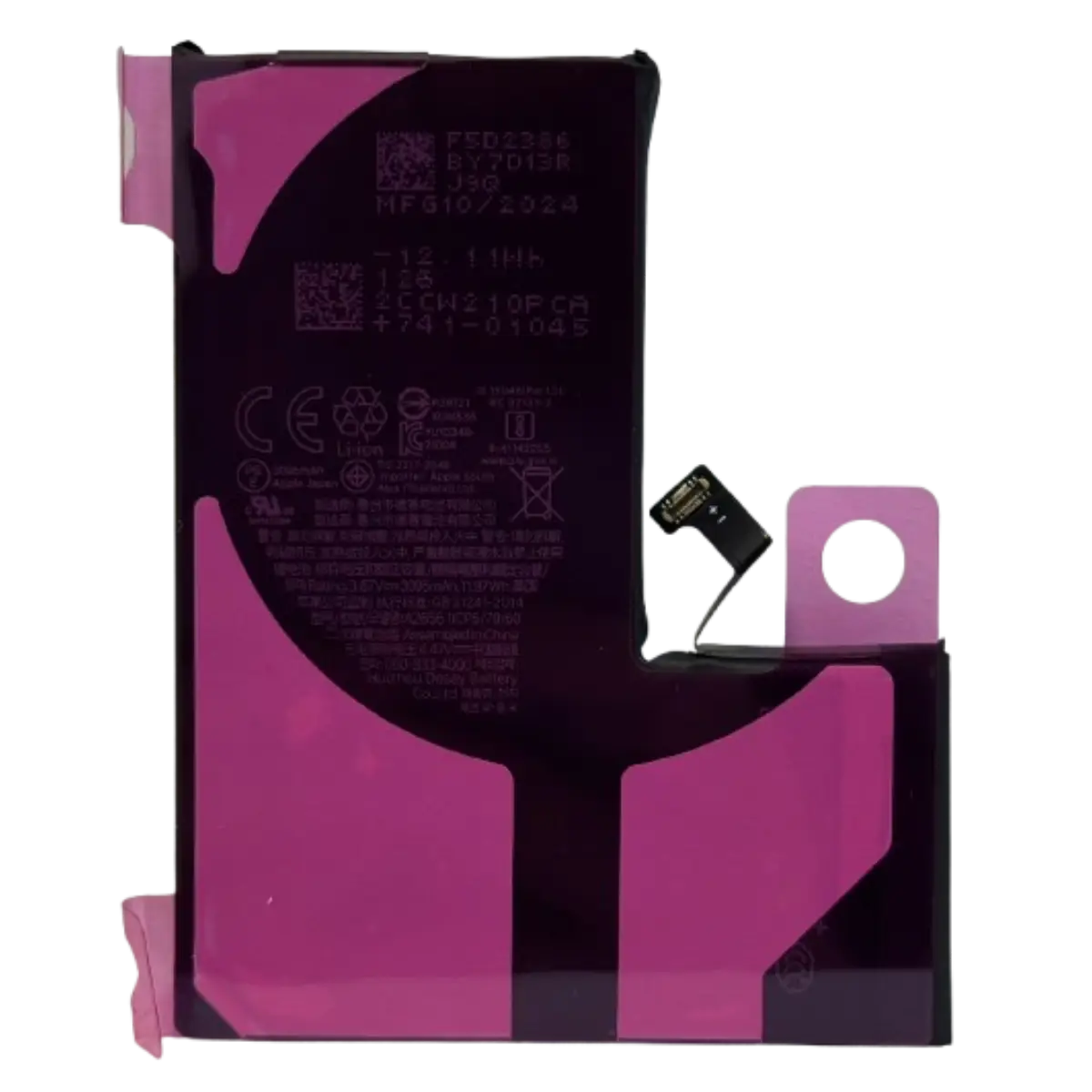 Batterie d'origine pour téléphone Apple iPhone 13 Pro ruban de colle