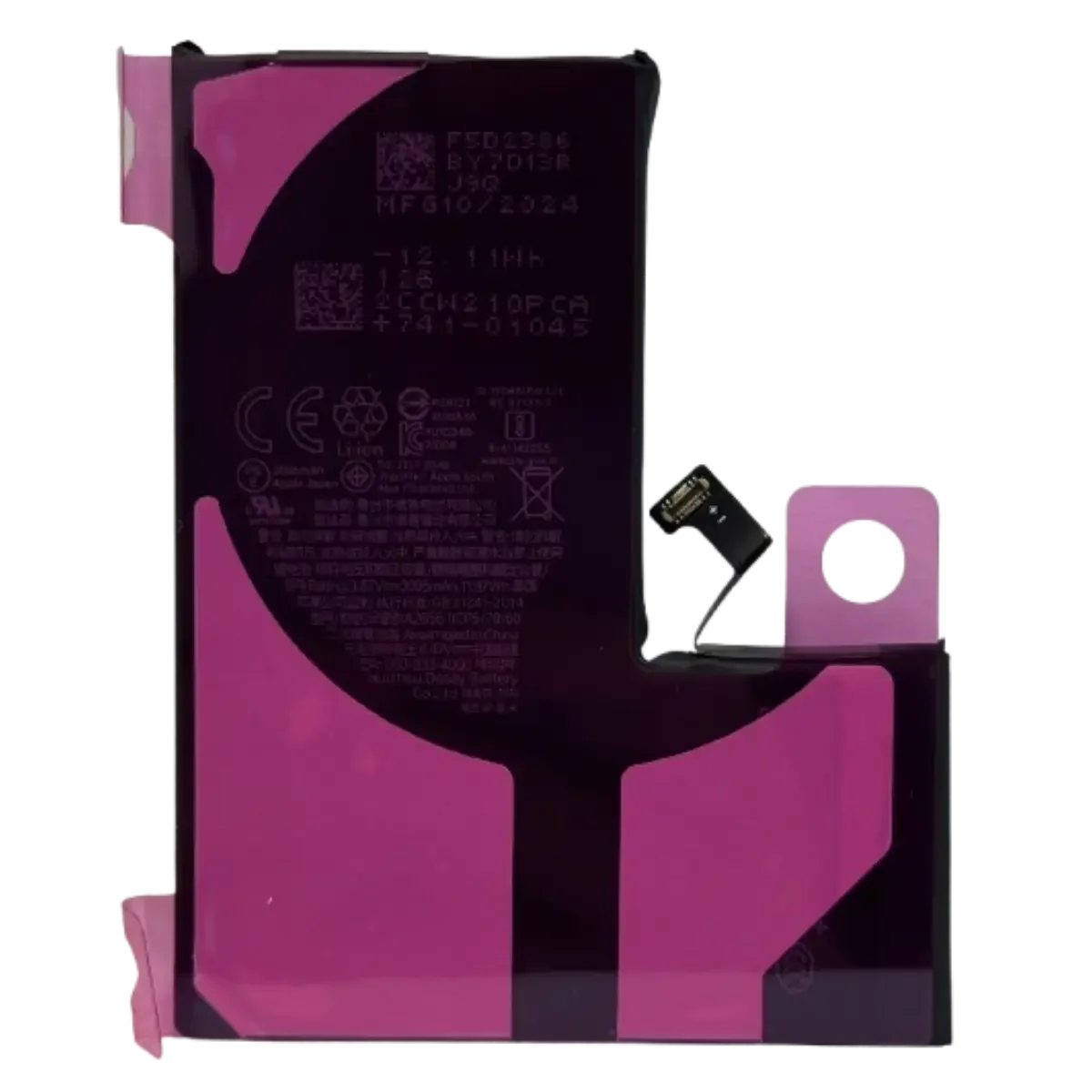 Batterie d'origine pour téléphone Apple iPhone 13 Pro ruban de colle