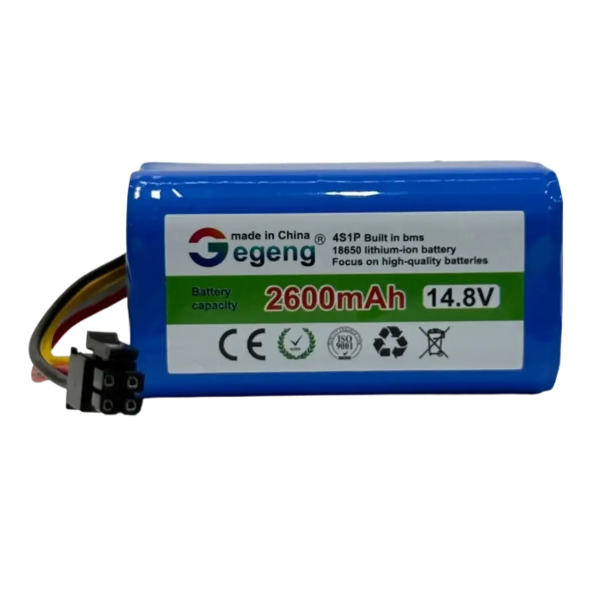 Batterie au lithium 14.8V 2600mAh pour aspirateur robot
