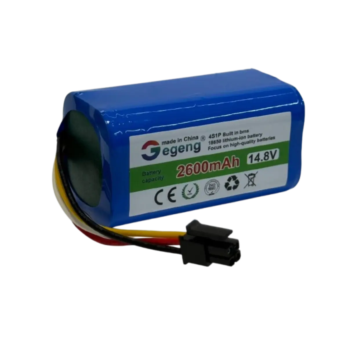 Batterie au lithium 14.8V 2600mAh pour aspirateur robot