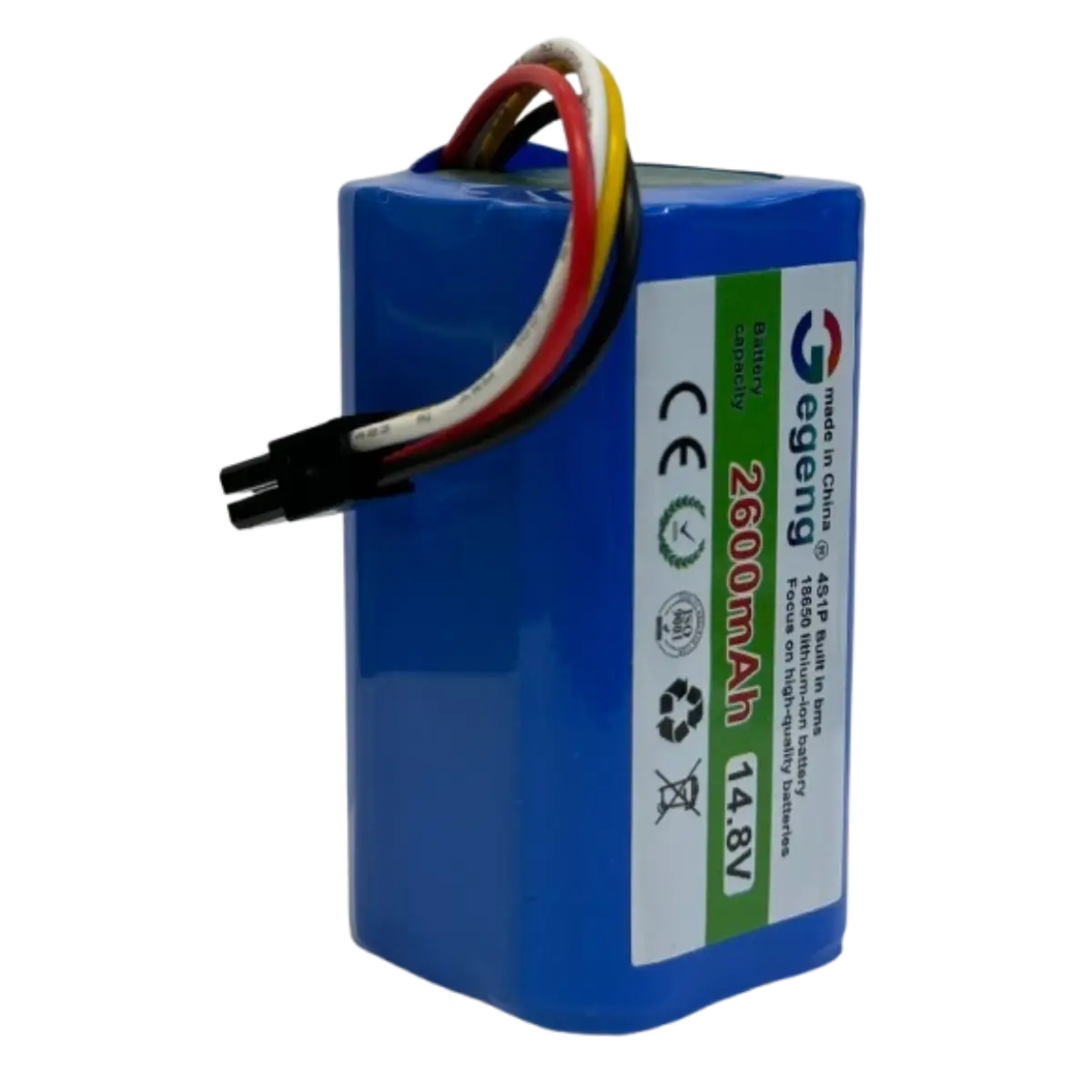 Batterie au lithium 14.8V 2600mAh pour aspirateur robot