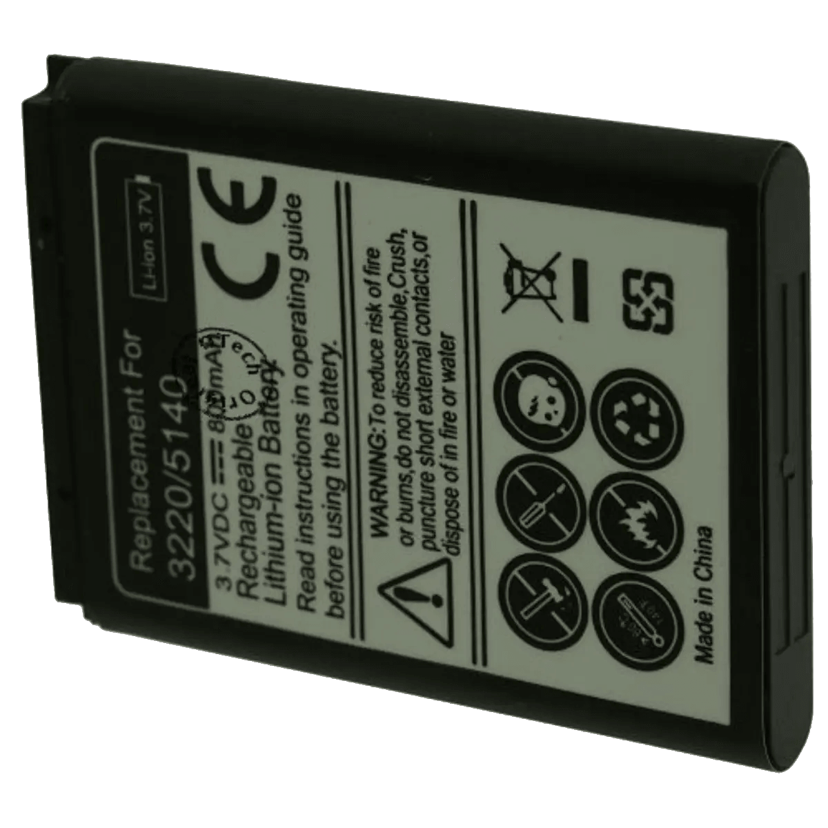 Batterie BL-5B pour téléphone portable Nokia serie 50XX, 60XX