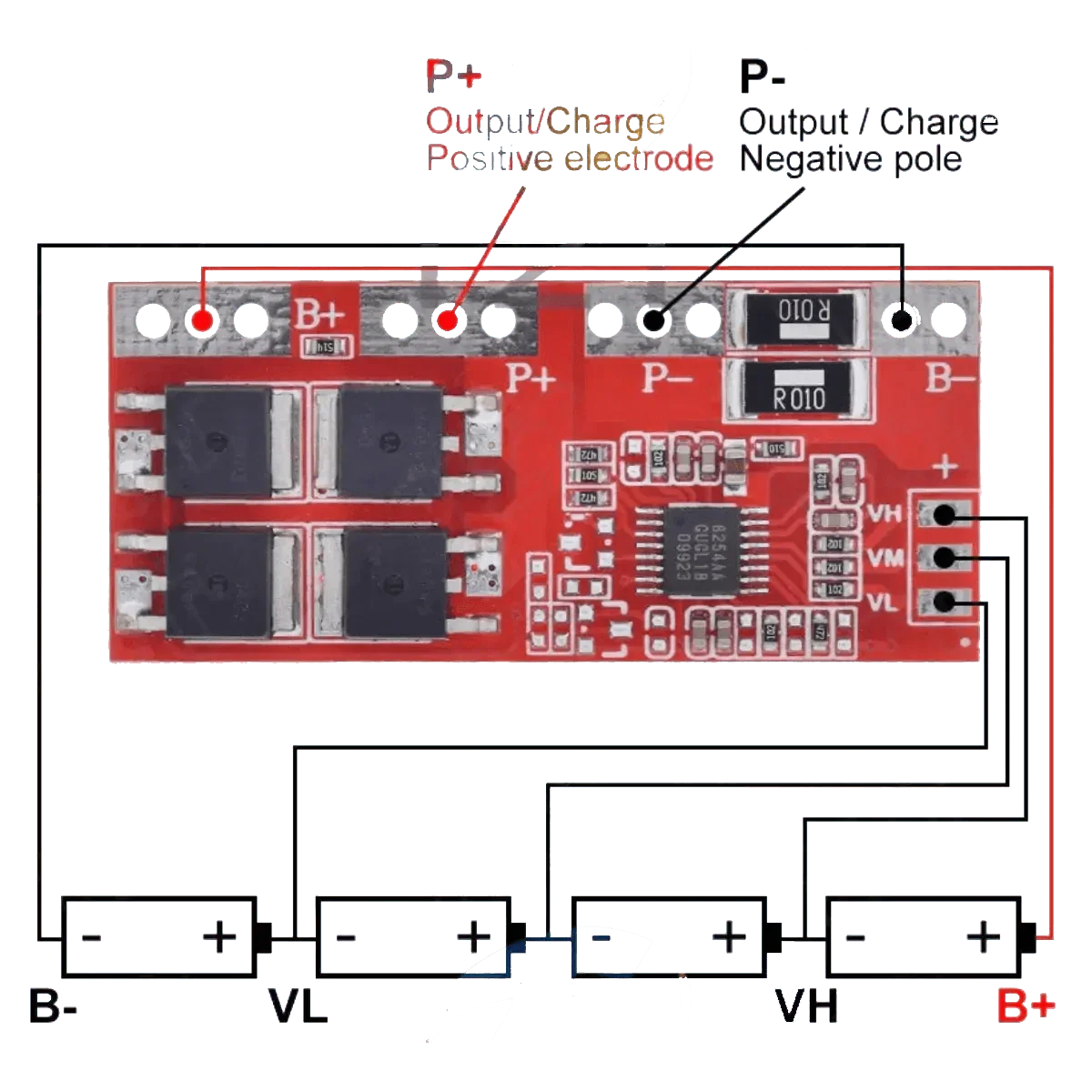 BMS14.8V30A-1 - Accessoires Energie
