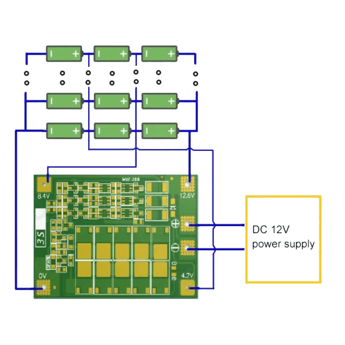BMS3S11.1V40A-2 - Accessoires Energie
