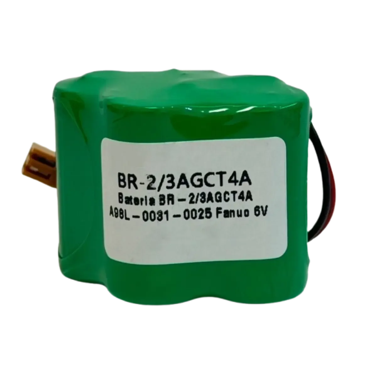 Batterie lithium BR-2/3AGCT4A 6V 2900mAh FANUC & Allen Bradley avec connecteur
