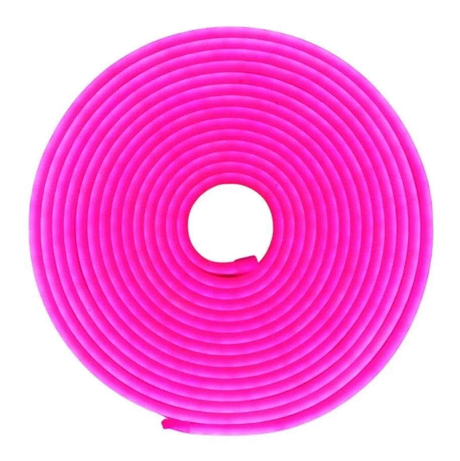 Bande LED néon flexible 12V Rose 8M Accessoires Energie