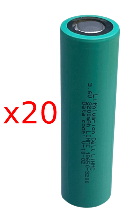 Batterie 18650 Li-ion 3.7v 3200mAh Accessoires Energie