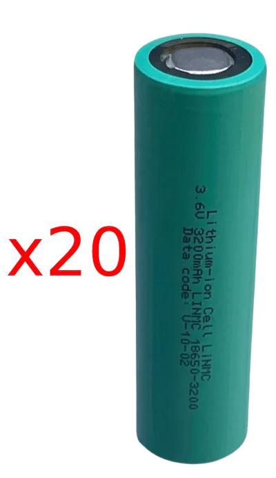 Batterie 18650 Li-ion 3.7V 3500mAh 20A – Accu NMC Rechargeable Haute Décharge