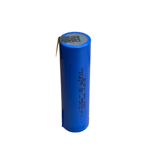 Batterie 18650 LiFEPO4 3.2v 2000mAh avec languettes Accessoires Energie