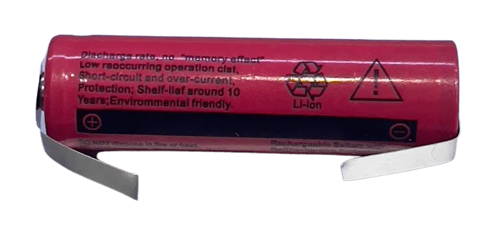 Batterie AA 3,7v Rechargeable Li-ion 14500 avec languettes à souder Accessoires Energie