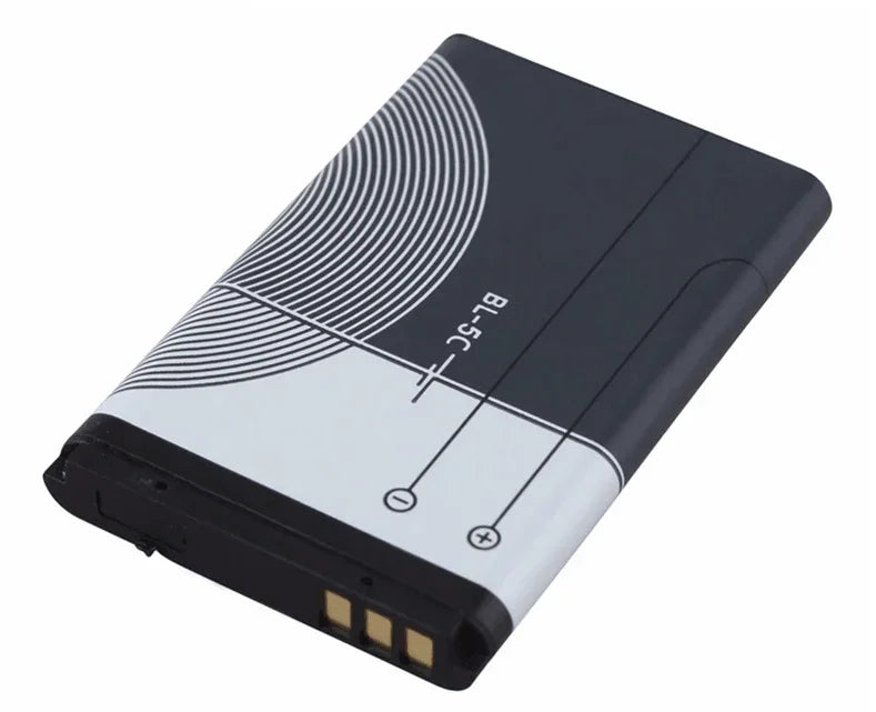 Batterie BL-5C d'origine pour téléphone portable Nokia, Doro Accessoires Energie