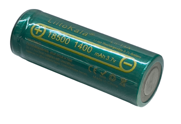 Batterie Li-Ion 18500 1400mAh 3.7V cigarettes électroniques