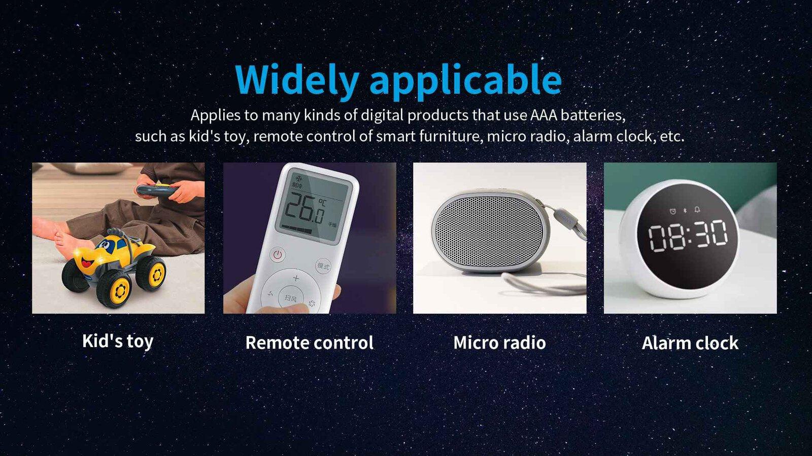 Batterie Li-ion 1.5V AAA 1200mWh Accessoires Energie