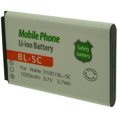 Batterie BL-5C 3.7V 1000mAh compatible Nokia Doro