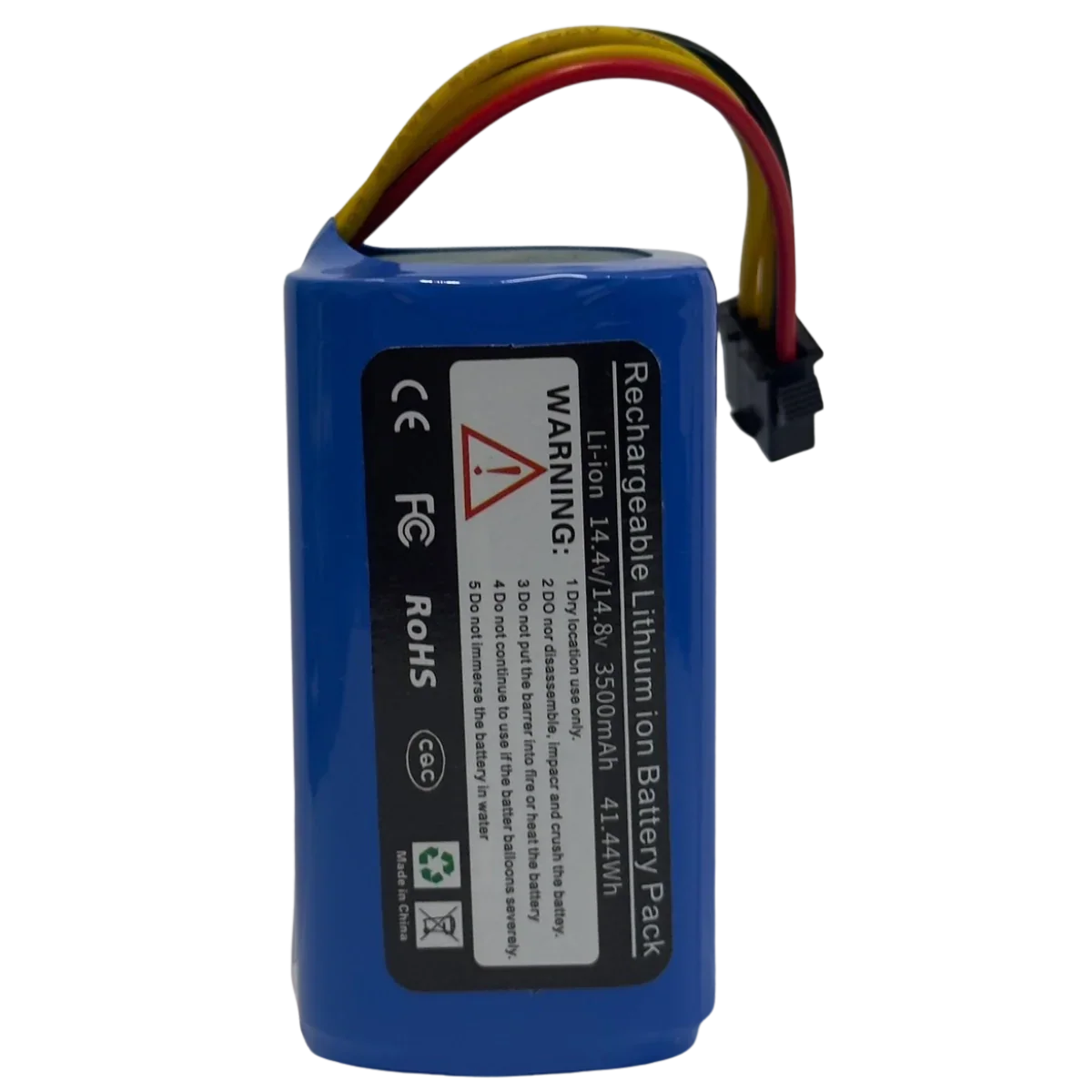 Batterie de remplacement 3500mAh pour Haier Hoover H-GO300 Robot aspirateur