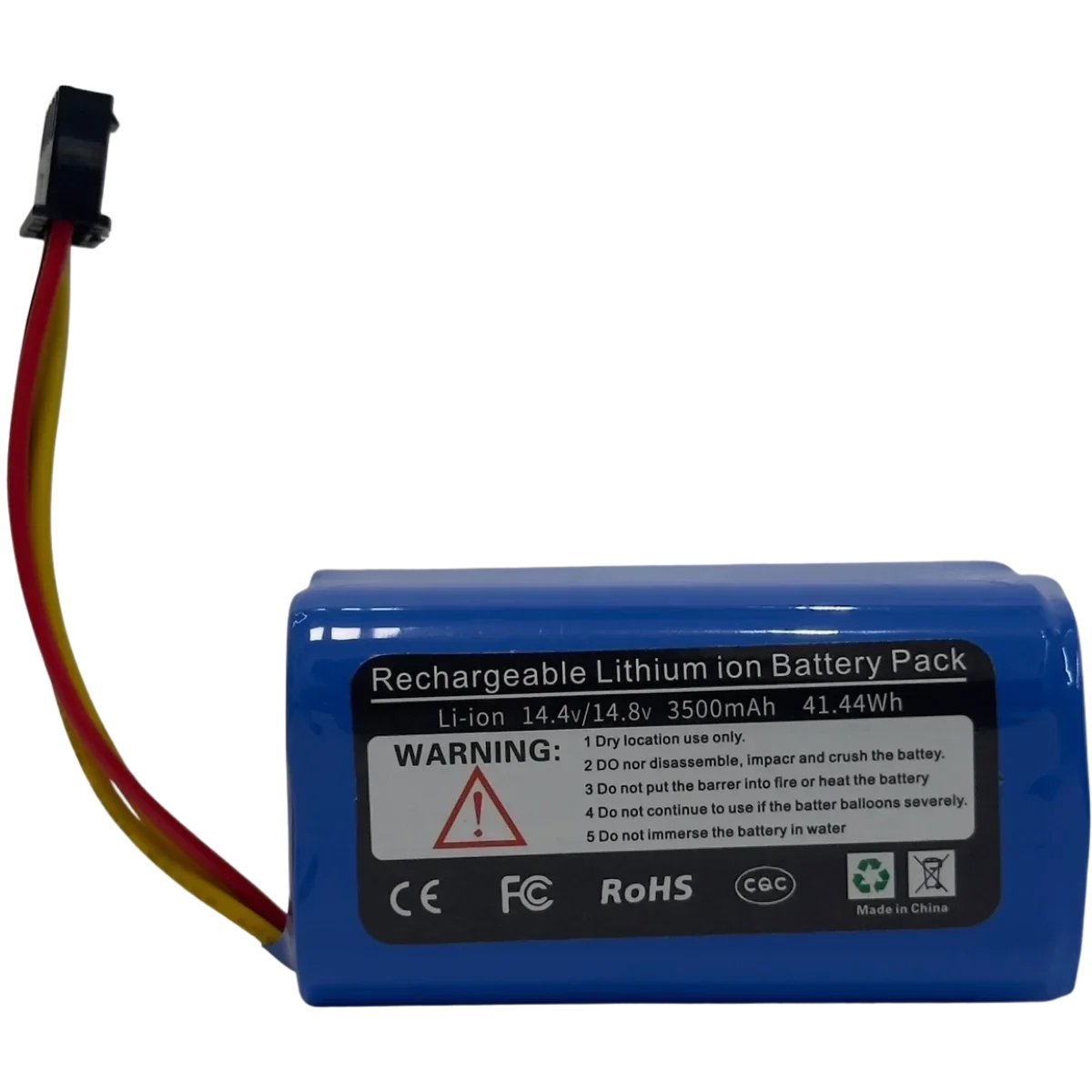 Batterie de remplacement 3500mAh pour Haier Hoover H-GO300 Robot aspirateur